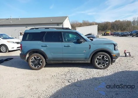 2023 Ford Bronco Sport Outer Banks из США, поврежденный, VIN 3FMCR9C6XPRD85824